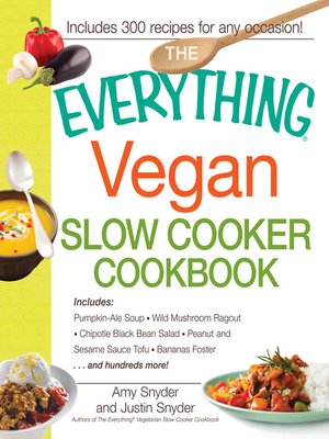 cover image of The Everything Vegan Slow Cooker Cookbook